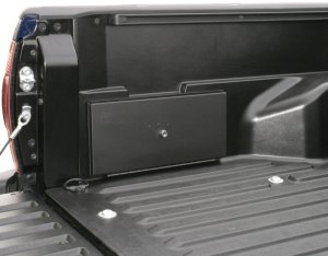 Toyota Tacoma Truck Bed Lockbox - Side - Tuffy Products - 3-Digit Combo - Black - `05-`22
